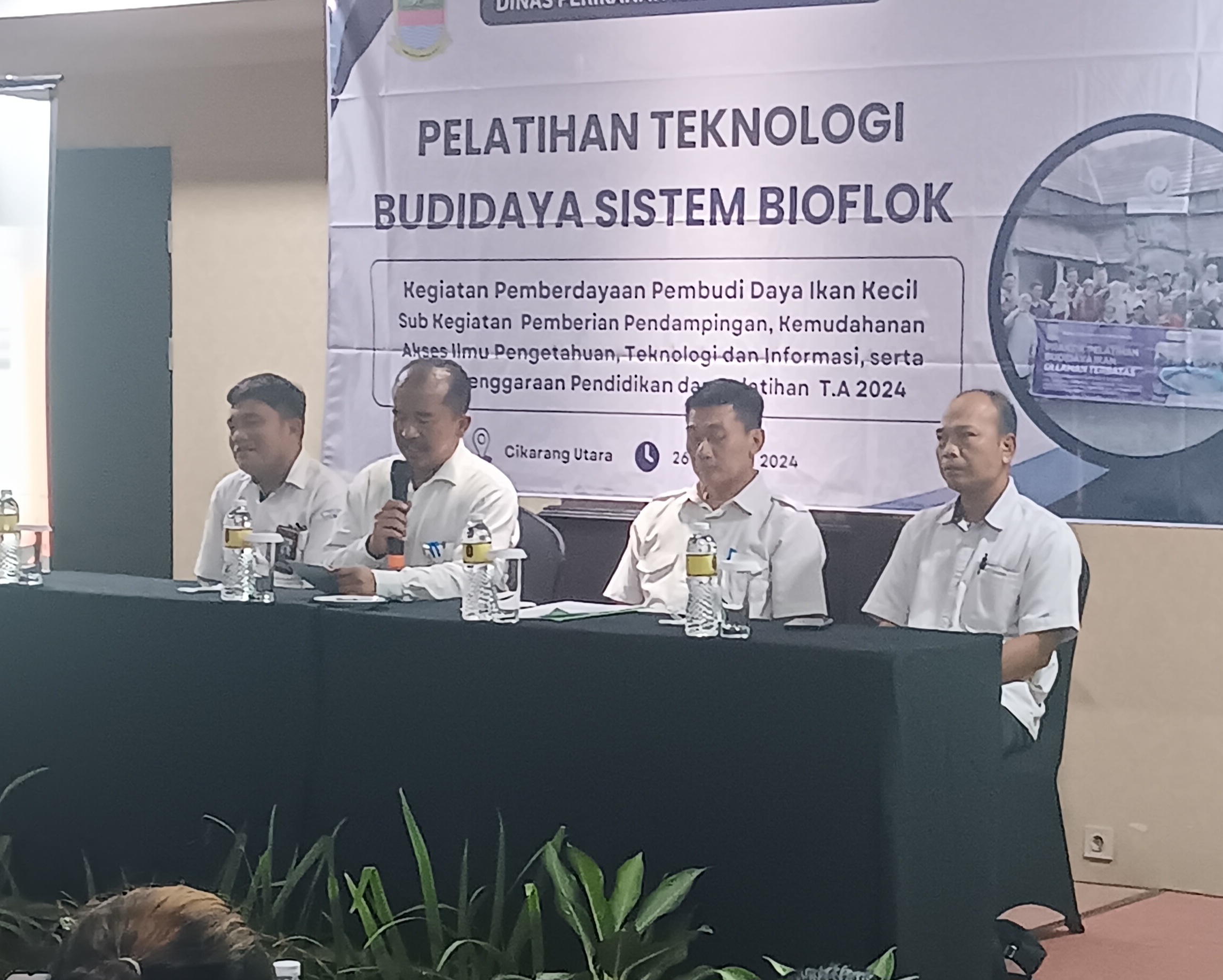 Pemerintah Kabupaten Bekasi Gencar Dorong Pemberdayaan Pembudidaya Ikan Kecil Melalui Teknologi Bioflok