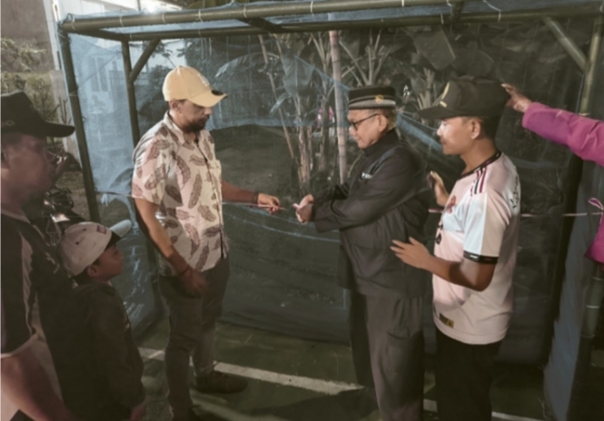 Resmi Dibuka, Sarana Olahraga Baru di RW. 017 Perum Taman Ria Persada Bekasi