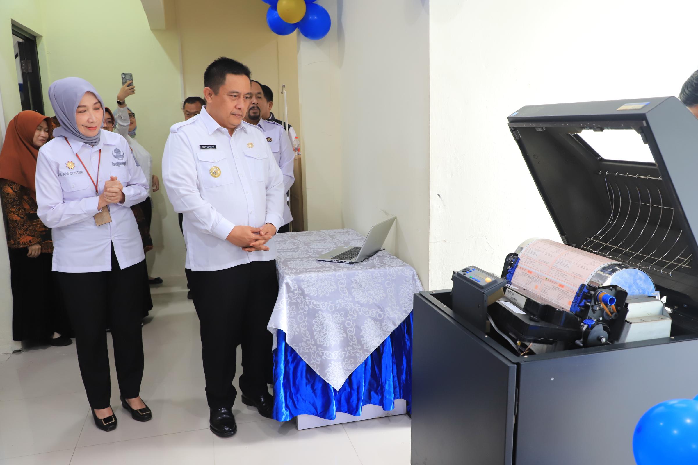 Pemkab Bekasi Cetak Massal 1,26 Juta SPPT PBB P2 Tahun 2025 dan Luncurkan Layanan Pajak Digital