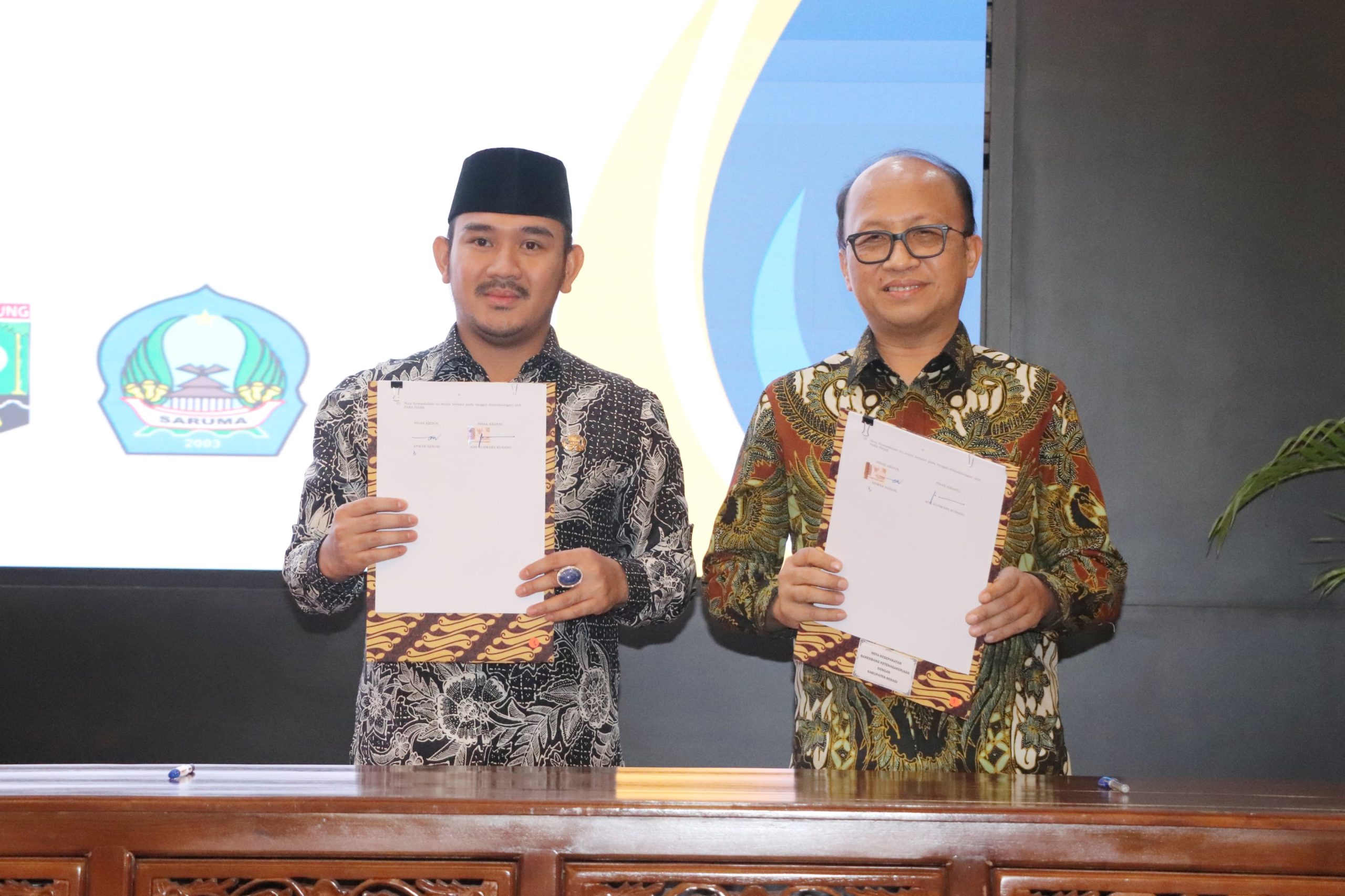 Bupati Bekasi Teken Kerja Sama dengan Kemenaker RI untuk Integrasi Data Ketenagakerjaan