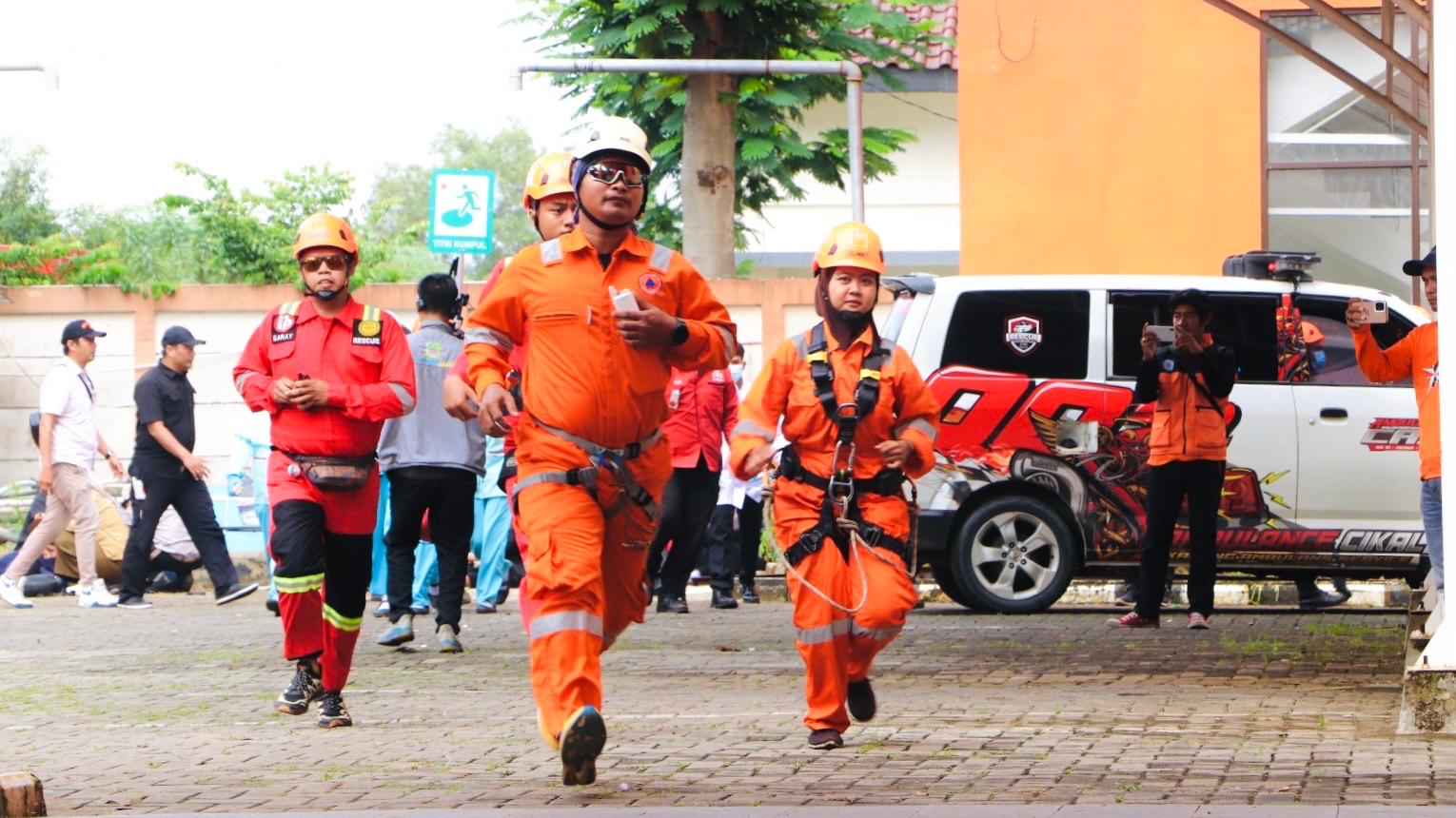 Peringatan HKB 2025 Kabupaten Bekasi: Edukasi dan Simulasi Kesiapsiagaan Bencana