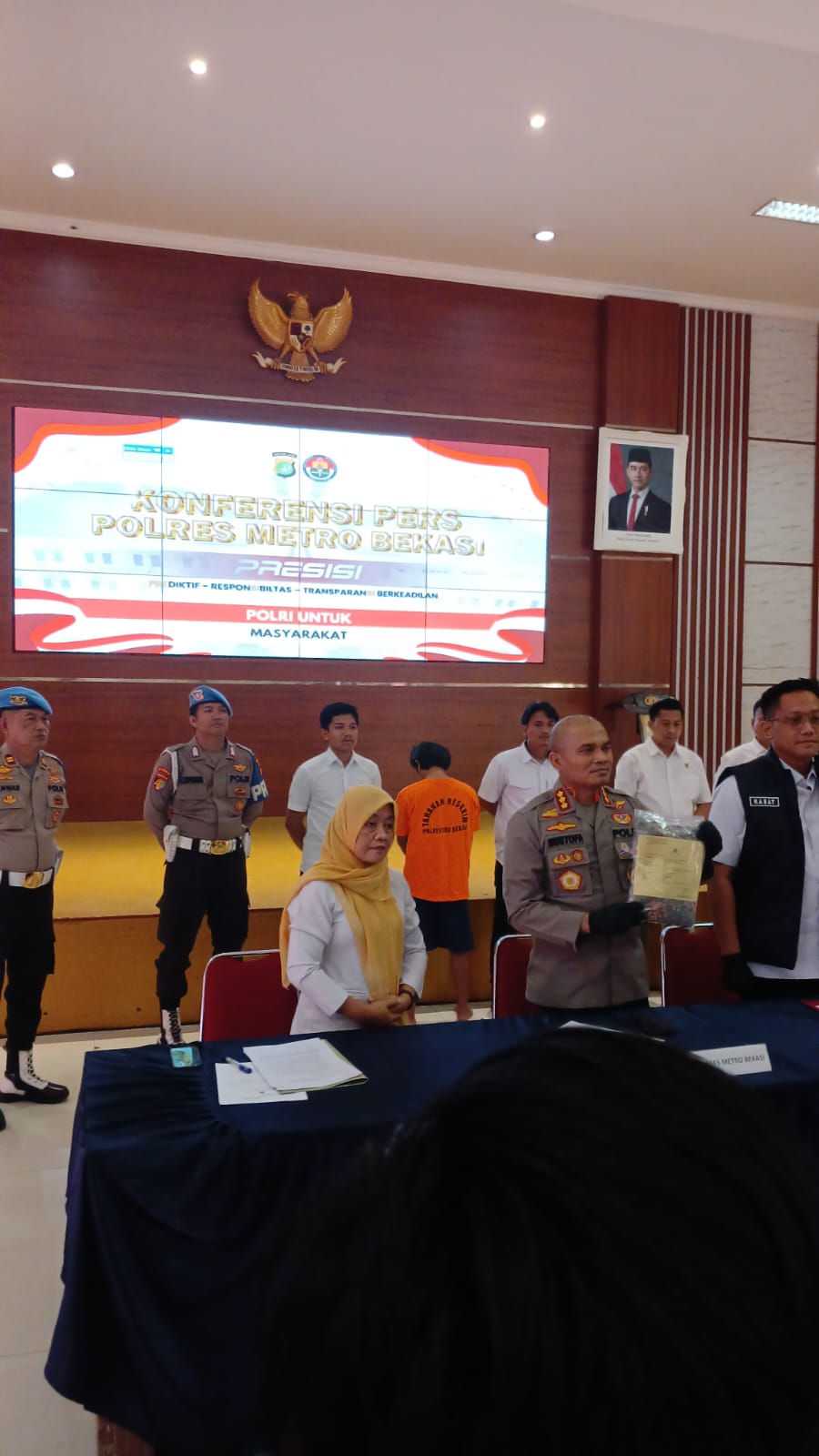 UPTD PPA DP3A Kabupaten Bekasi Hadiri Konferensi Pers Kasus Dugaan Pelecehan Seksual Terhadap Anak di Cikarang Selatan