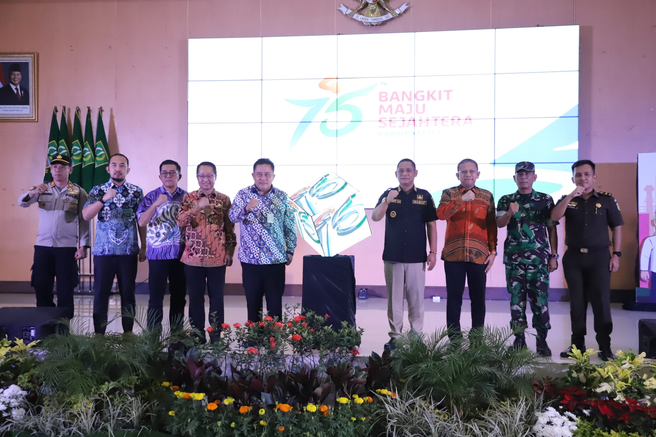 Logo Hari Jadi Kabupaten Bekasi ke-75 Resmi Diluncurkan, Wakil Bupati: Simbol Semangat Bangkit, Maju, dan Sejahtera