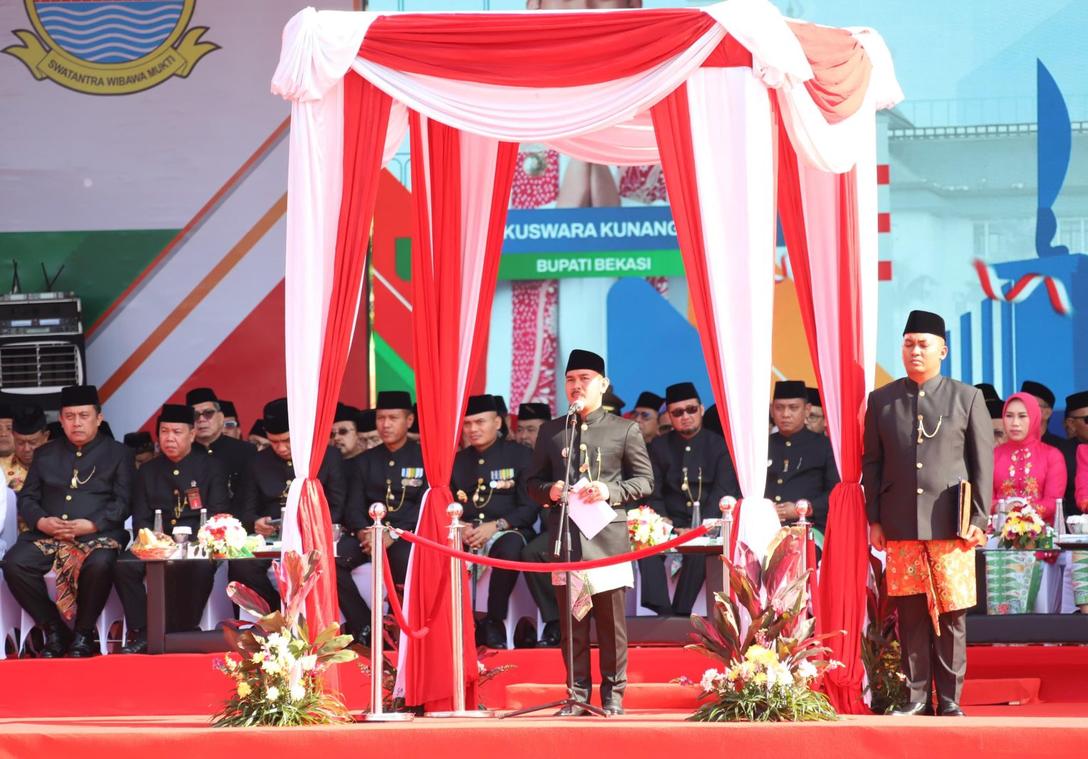 HUT ke-75, Bupati Bekasi Serukan Gotong Royong Serta Kolaborasi Bangun Daerah