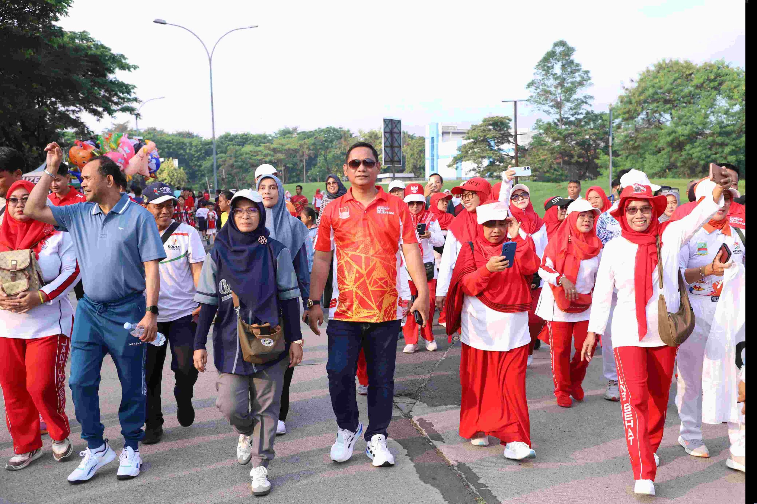 CFD Kabupaten Bekasi Disambut Antusias, Wabup Ajak Masyarakat Kurangi Polusi
