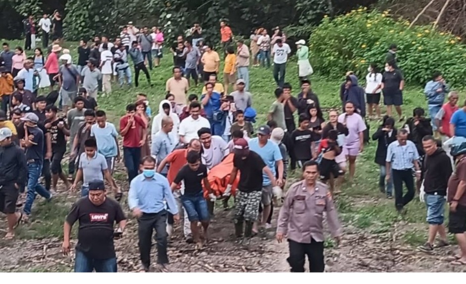 Heboh Penemuan Mayat di Sungai Aek Alian, Balige