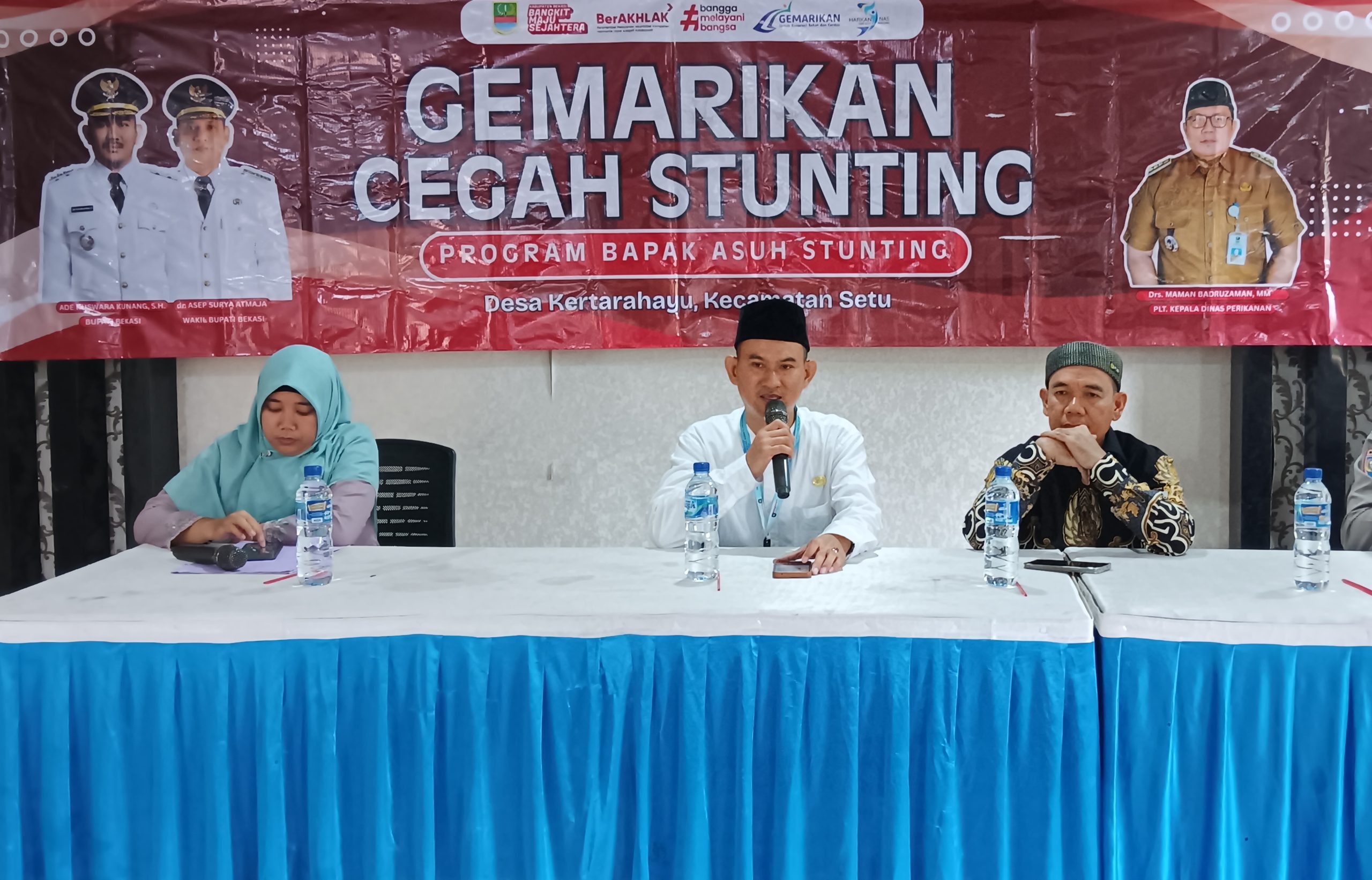 Pemkab Bekasi Gencarkan Program Gemarikan, 100 Warga Setu Terima Bantuan Ikan Segar