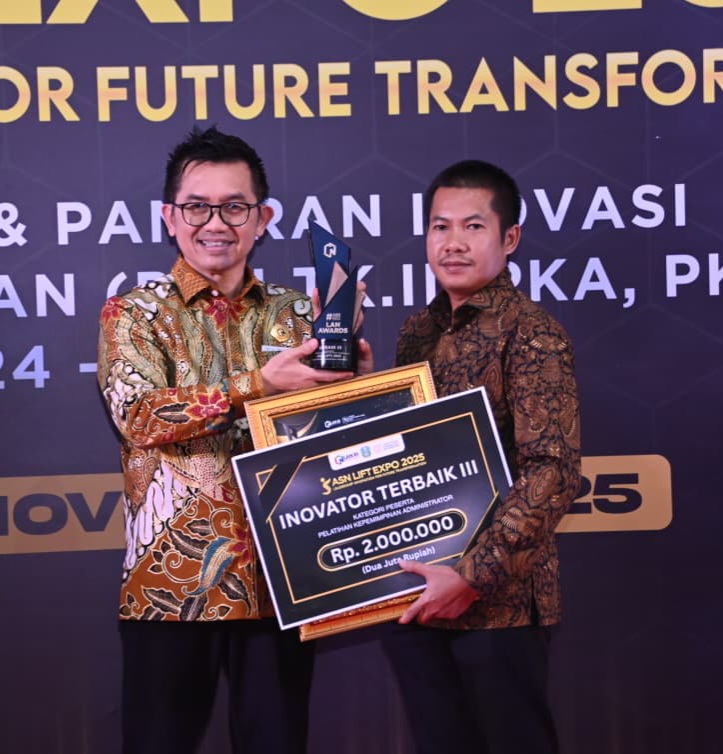 Inovasi Asli Cantik Antar Kabupaten Bekasi Raih Juara 3 Nasional di Ajang LAN Award 2025