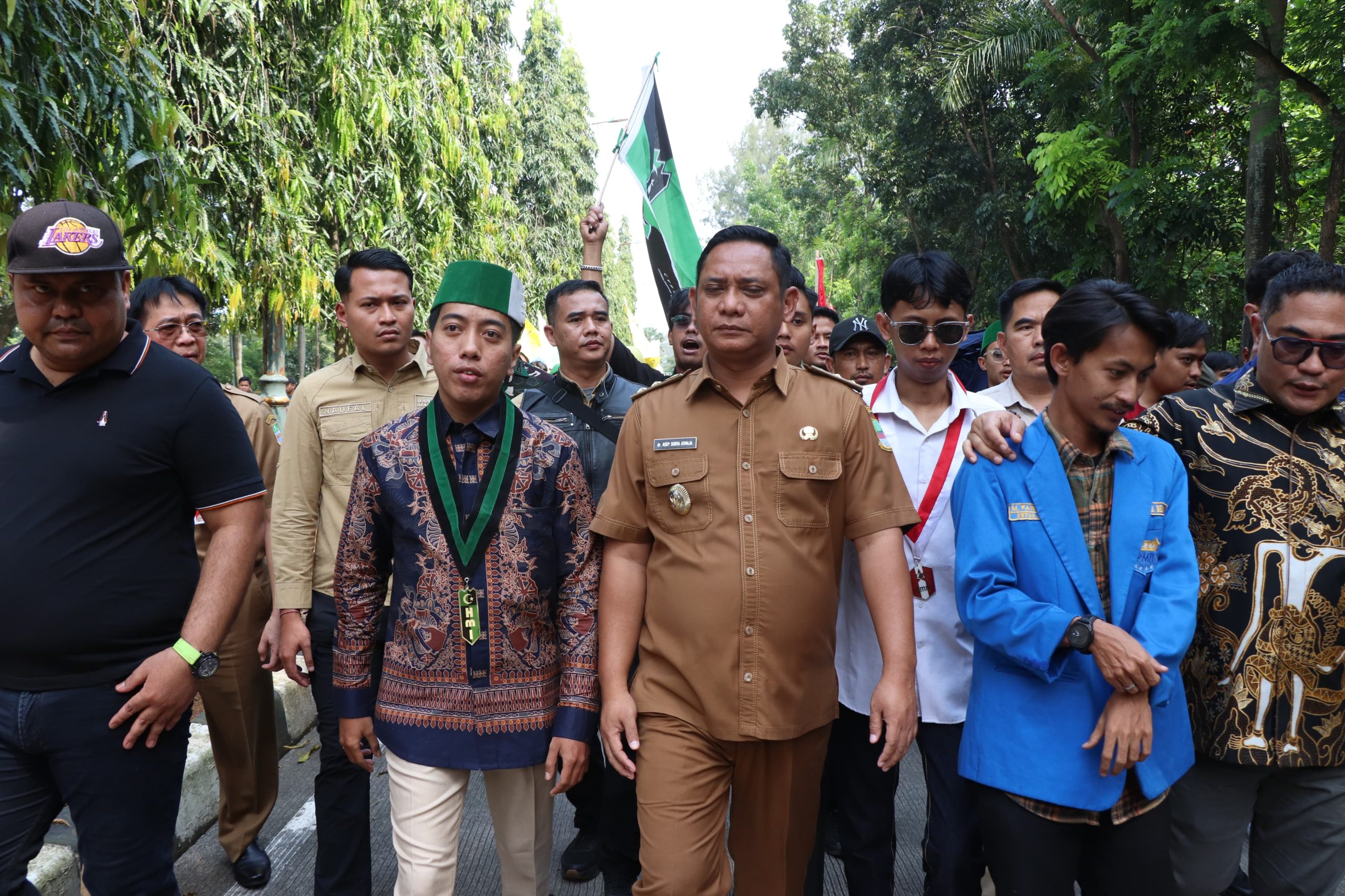 Plt Bupati Asep Surya Atmaja Ajak Mahasiswa Kolaborasi Bangun Kabupaten