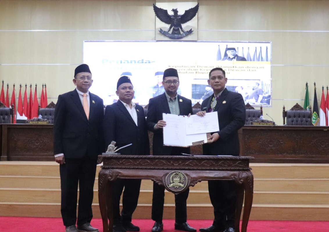 DPRD dan Pemkab Bekasi Sepakati Dua Perda Strategis, Perlindungan Guru dan Ketertiban Umum
