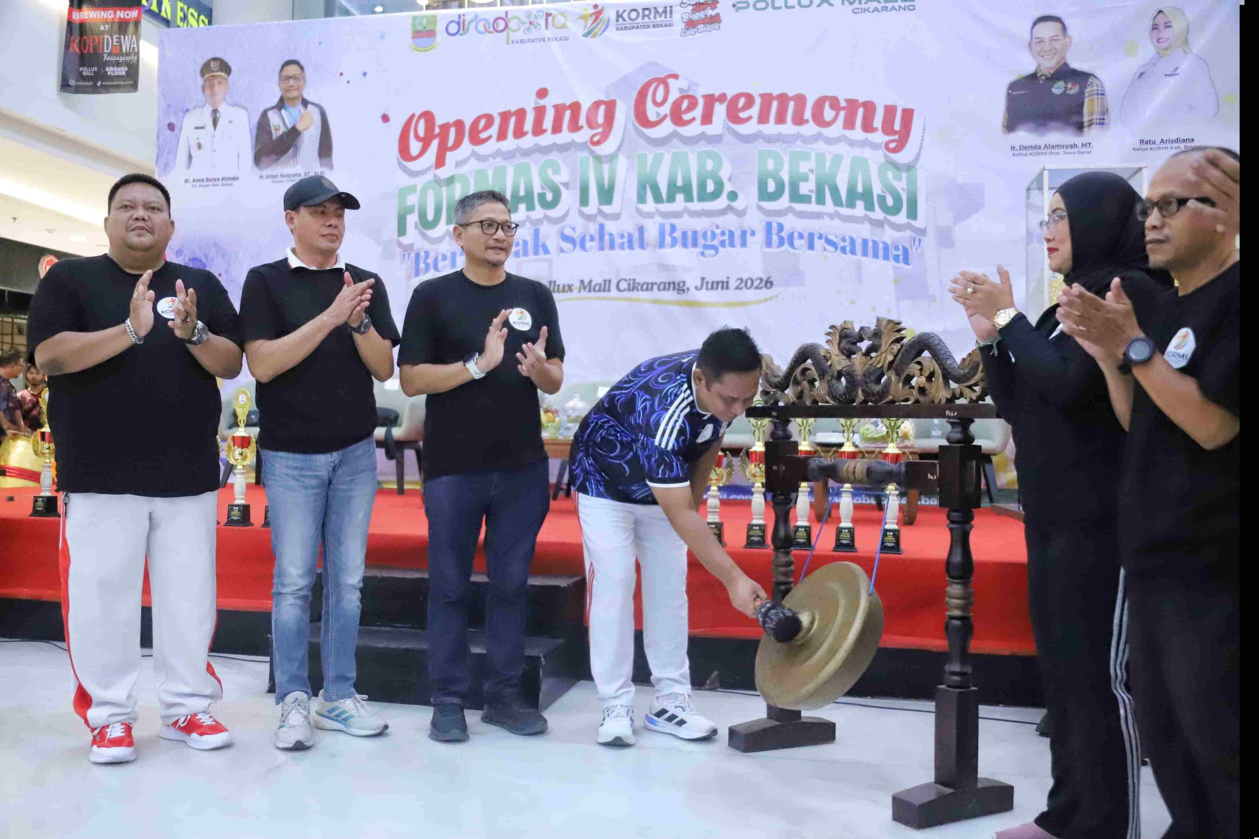 FORMAS IV Kabupaten Bekasi Resmi Dibuka, Diikuti 3.000 Pegiat Olahraga