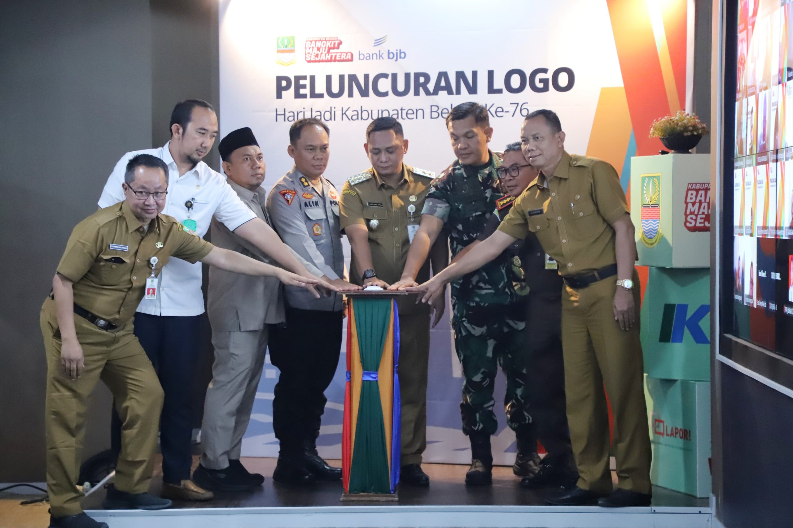 Resmi Diluncurkan, Logo Hari Jadi Kabupaten Bekasi ke-76 Jadi Simbol Semangat Bangkit Bersama