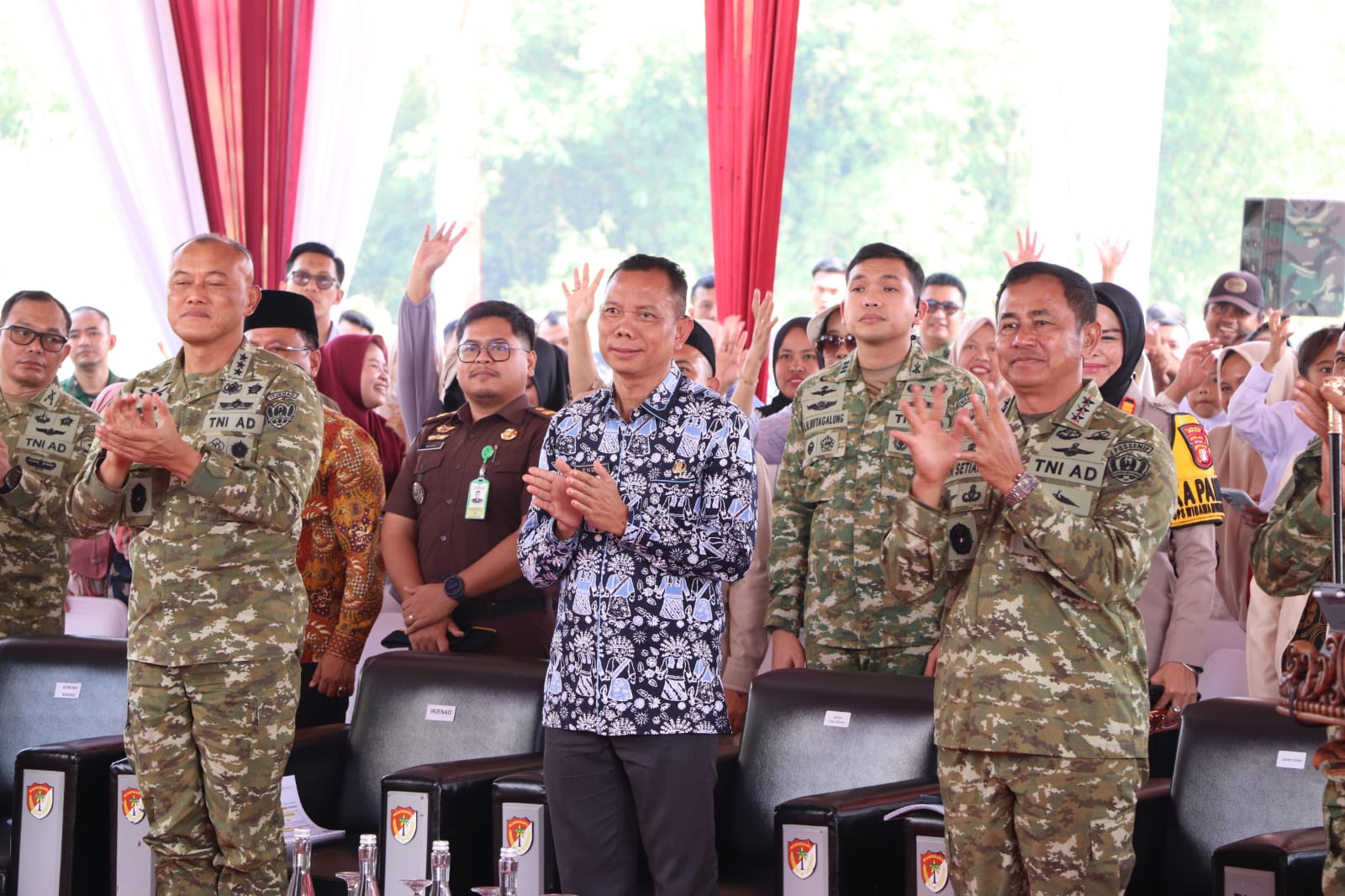 Jembatan Perintis Garuda dan Sarana Air Diresmikan, Pemkab Bekasi Apresiasi TNI AD